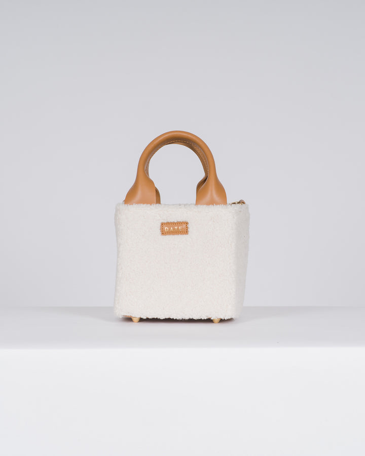 DATE CUBO BAG TEDDYBIANCO