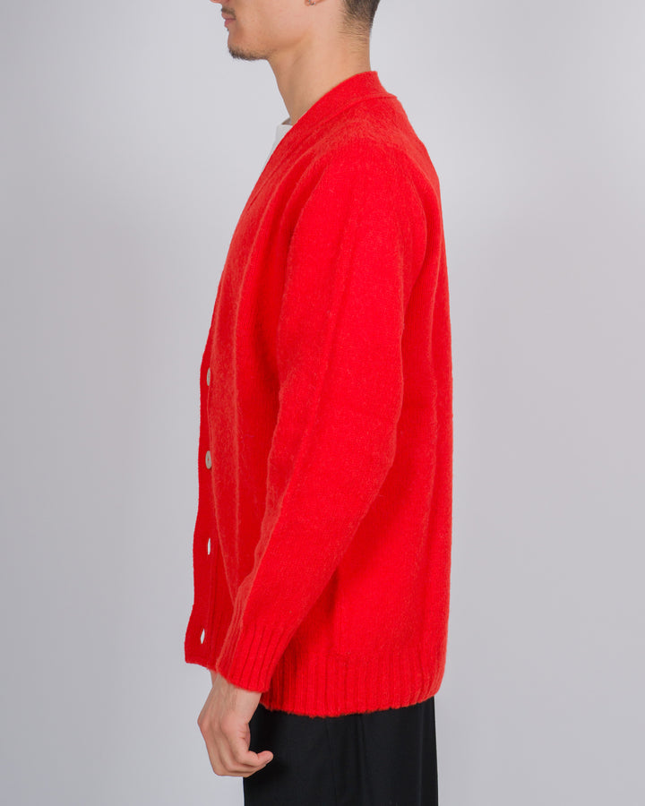 HOWLIN' SHAGGY BEAR CARDIGANARANCIO