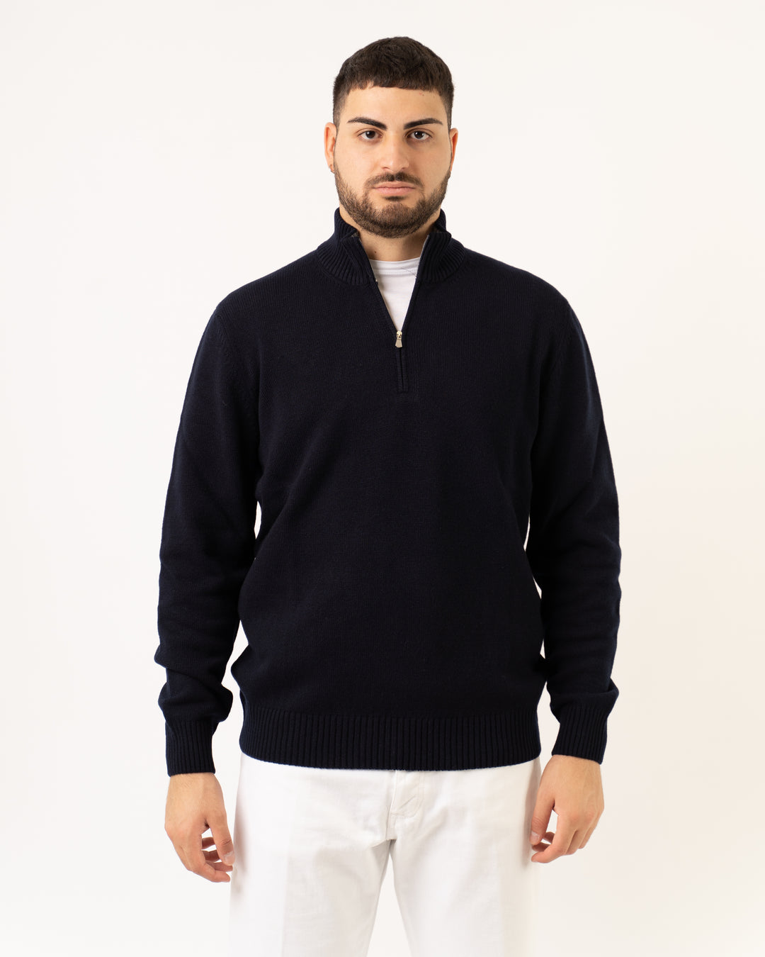 Lupetto Zip Blue 