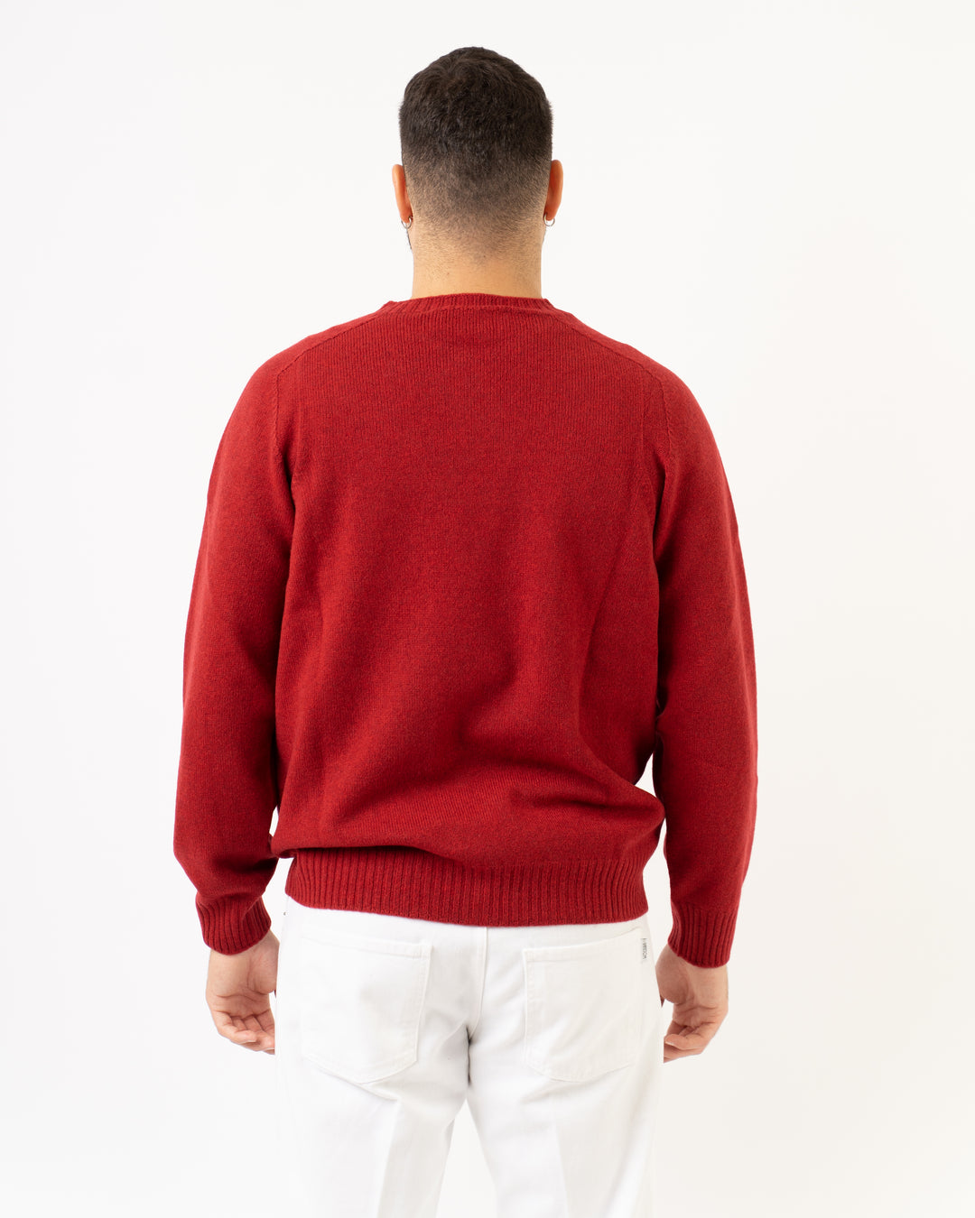 Girocollo Raglan Rosso 