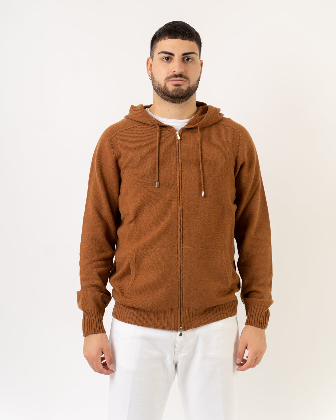 Felpa Full Zip Bruciato 