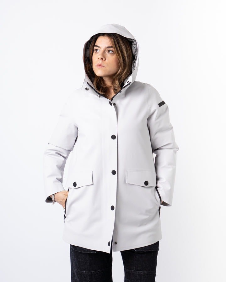 Giubbotto Rubber Double Parka Wom Ghiaccio