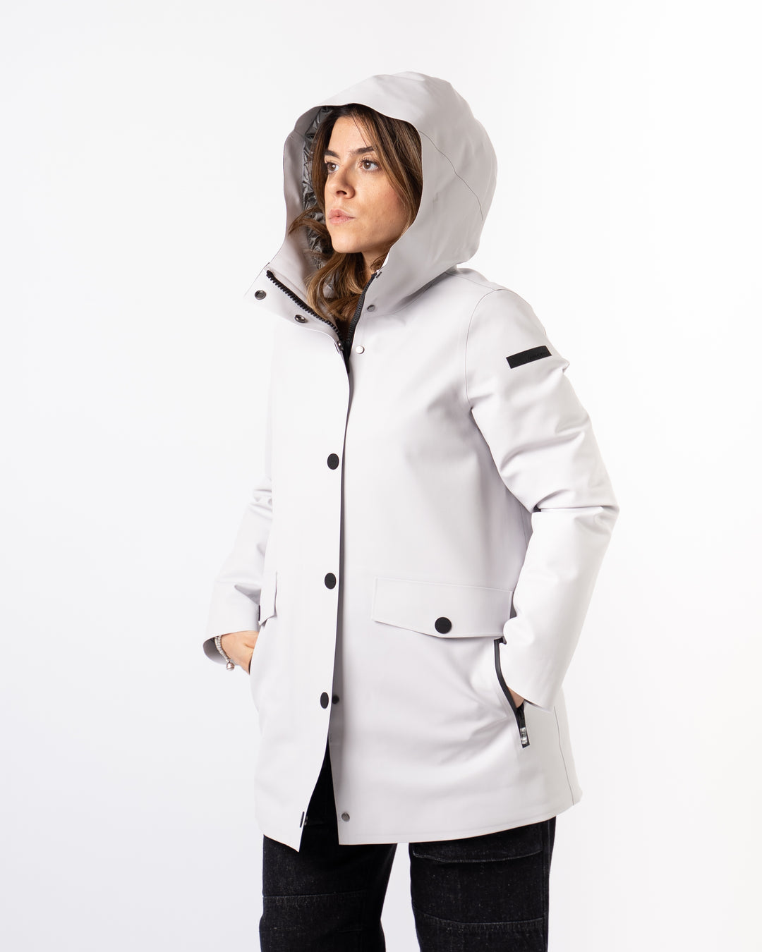 Giubbotto Rubber Double Parka Wom Ghiaccio