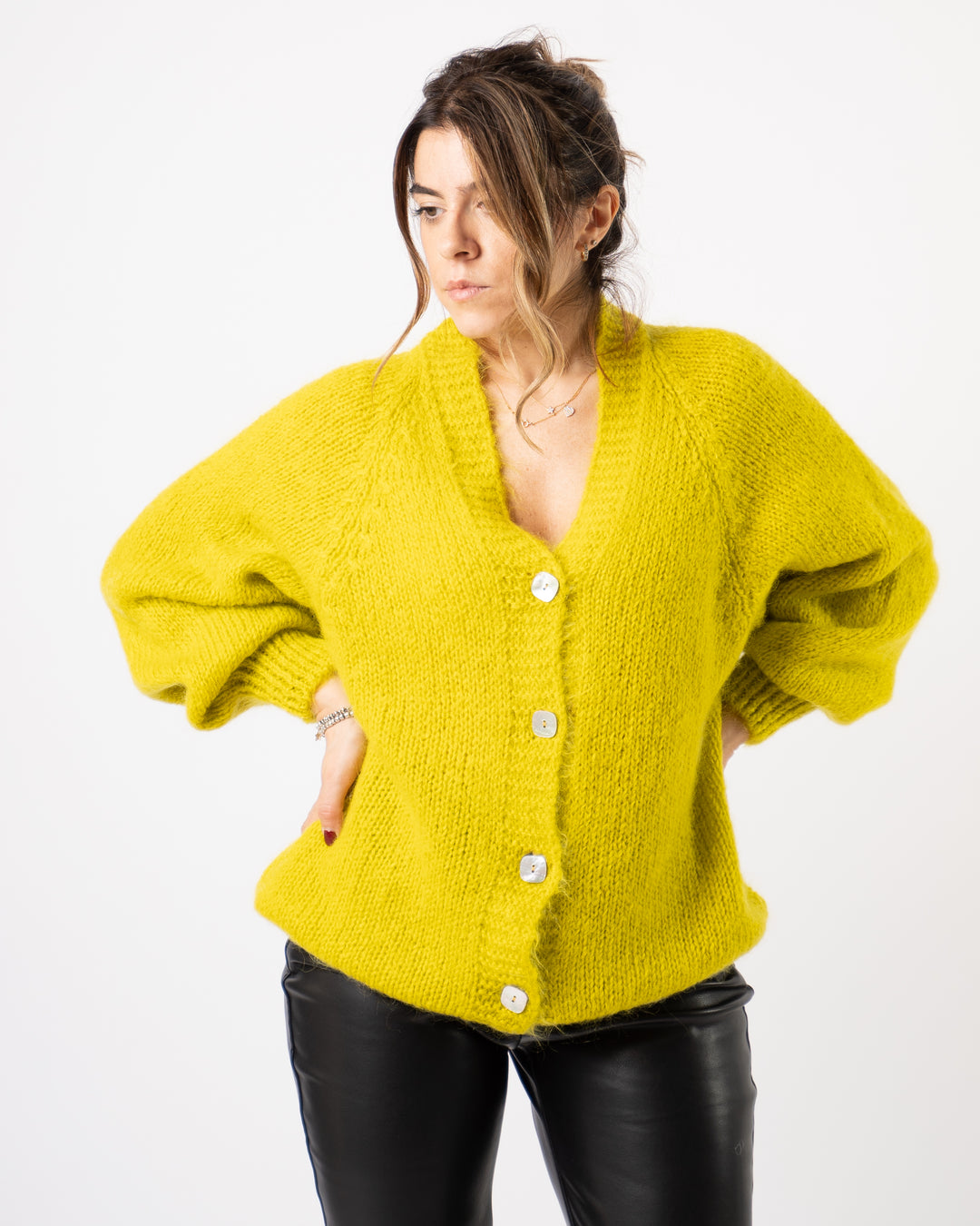 Cardigan Suijo Collection in Mohair