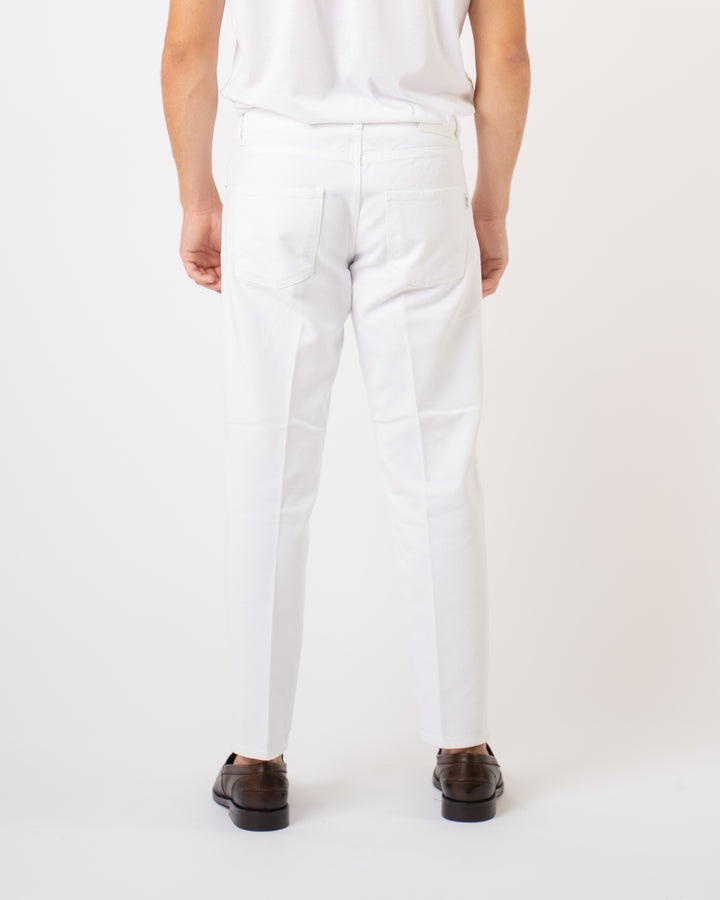 Pantalone Domenico Bull Bianco