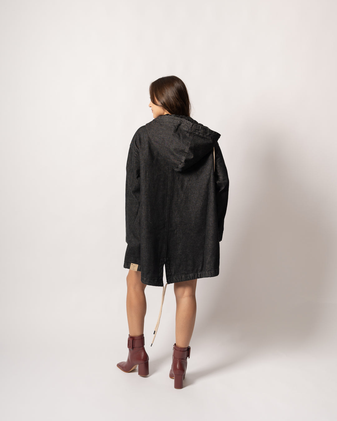 PARKA DENIM PAGE NERO 