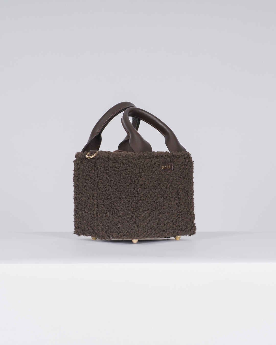 DATE CUBO BAG TEDDYMARRONE