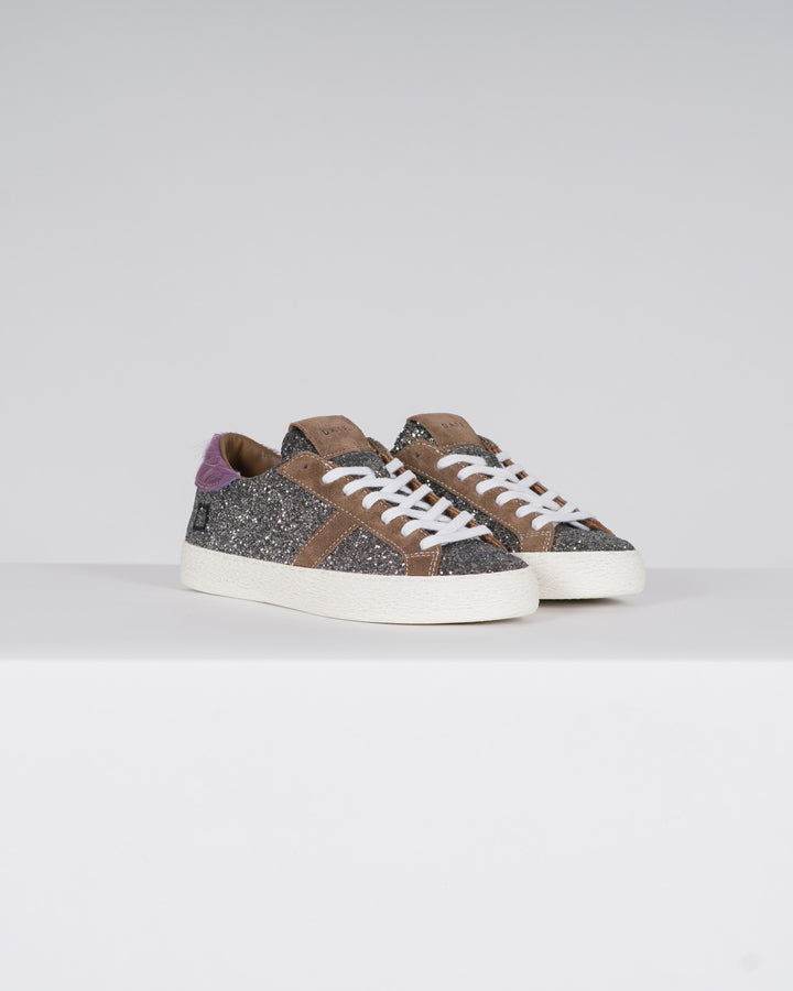 DATE HILL LOW GLITTERARGENTO