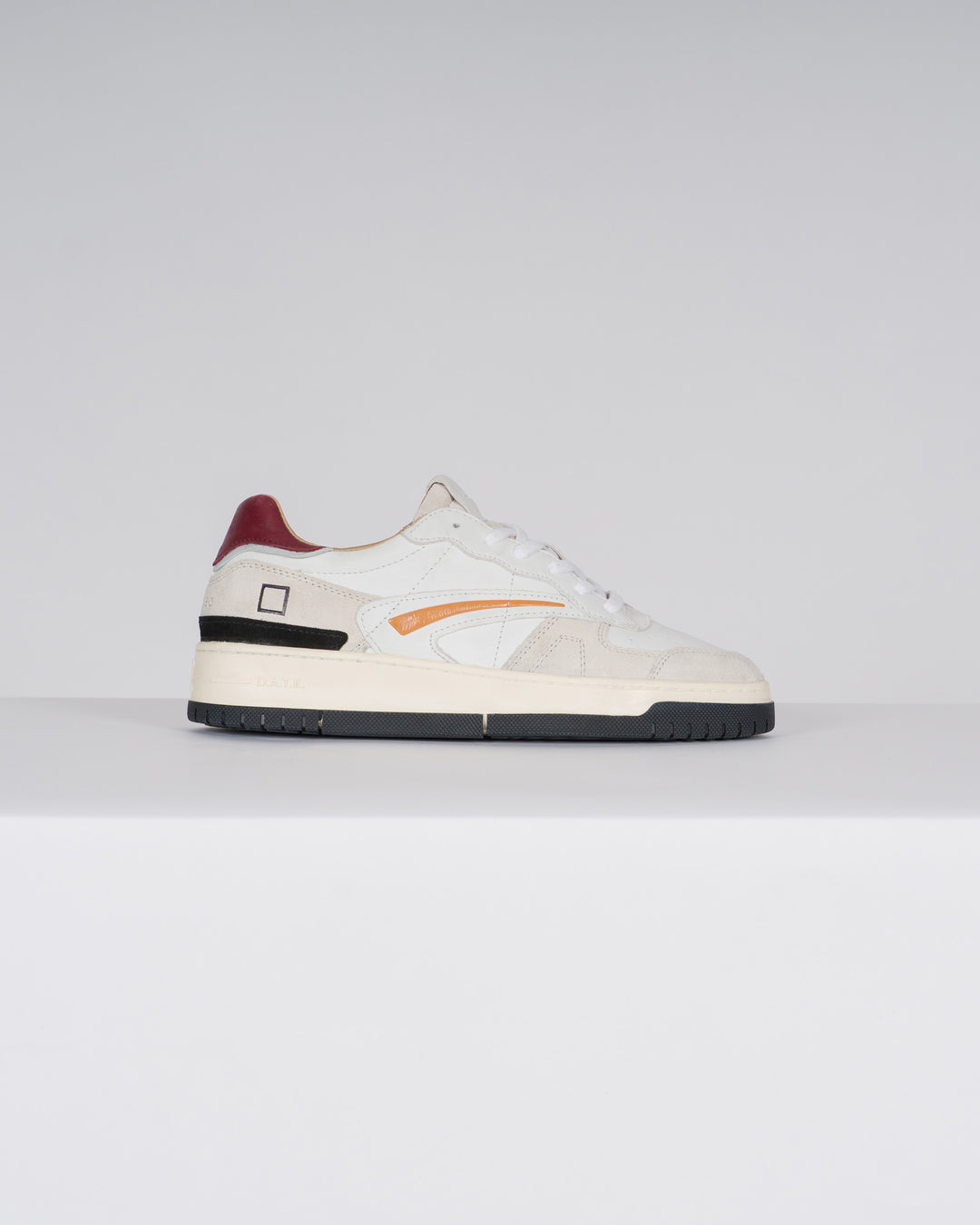 TORNEO PURE VINTAGE CALF WHITE-BORDEAUX<BR/> 