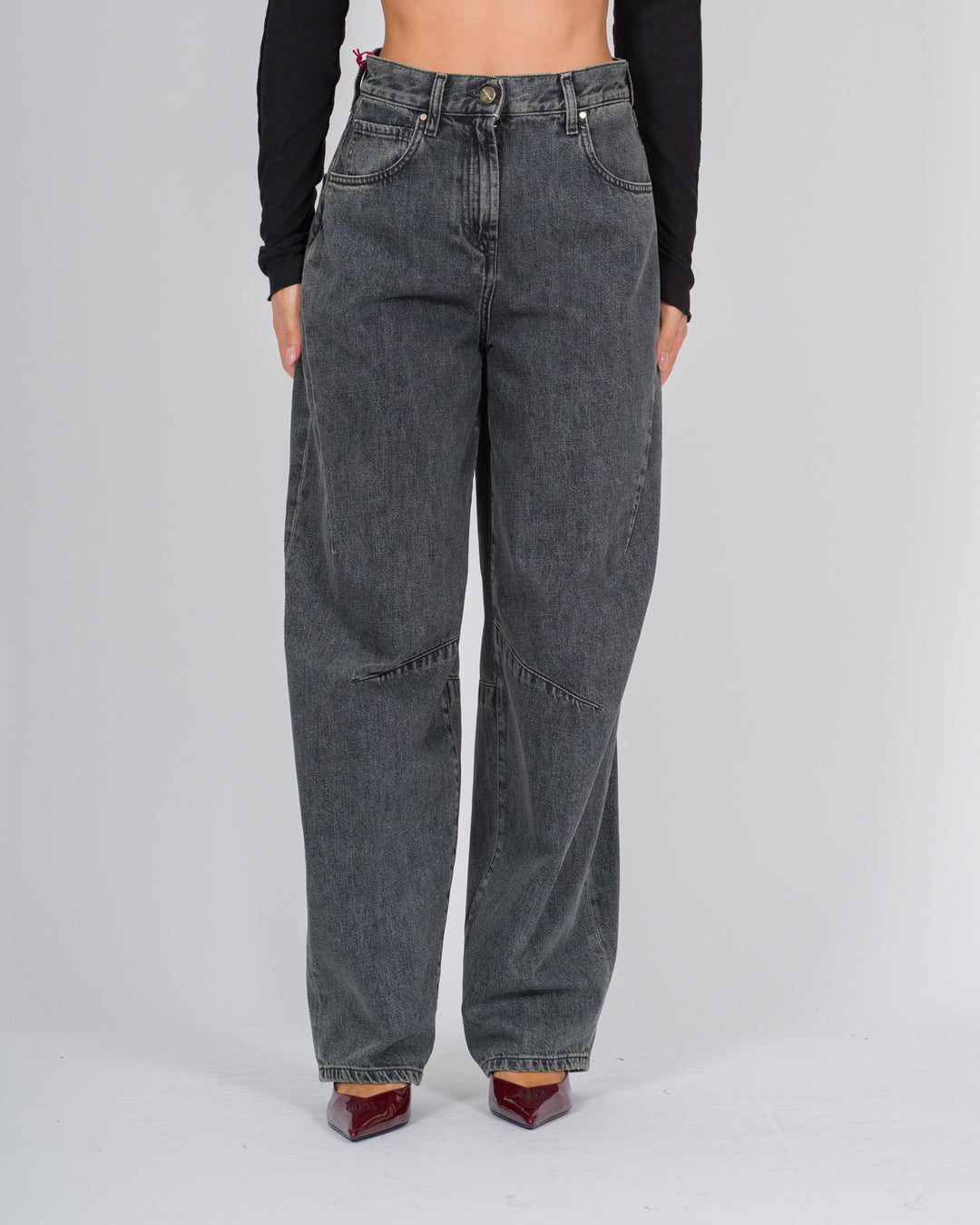 Jeans "Bolla" grigio 