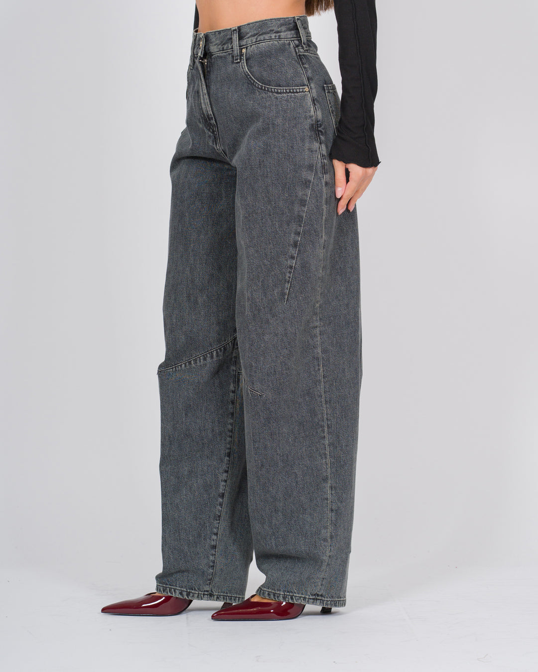 Jeans "Bolla" grigio 