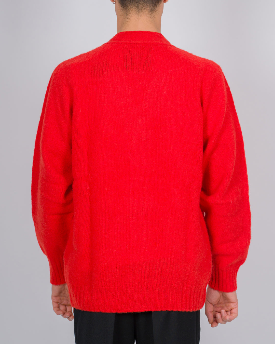 HOWLIN' SHAGGY BEAR CARDIGANARANCIO