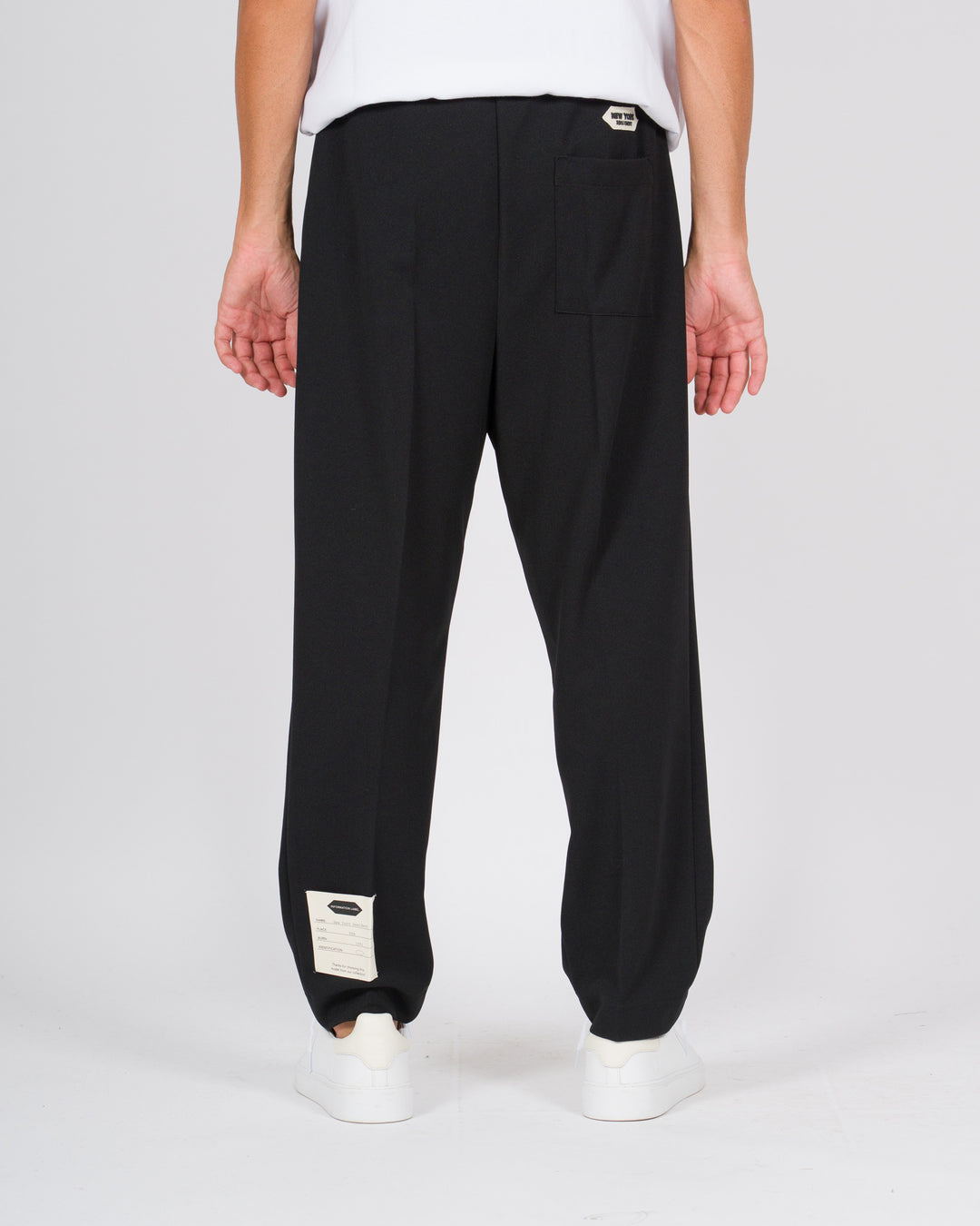 Pantalone  Ohio con pence nero 