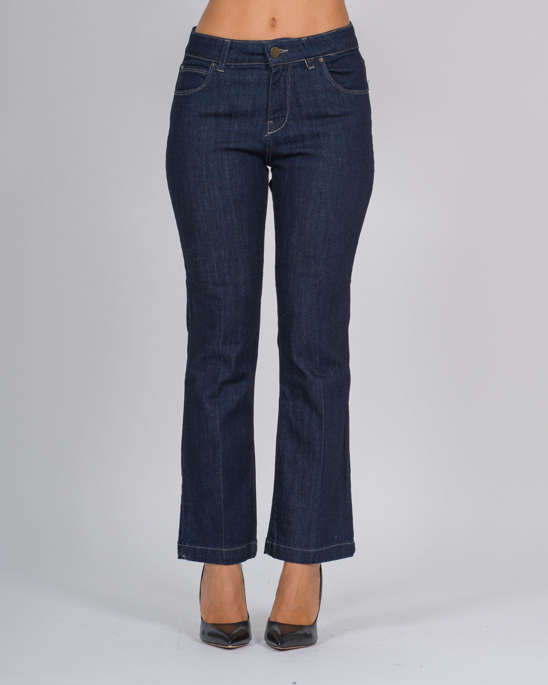 Pantalone a trombetta lavaggio zero 