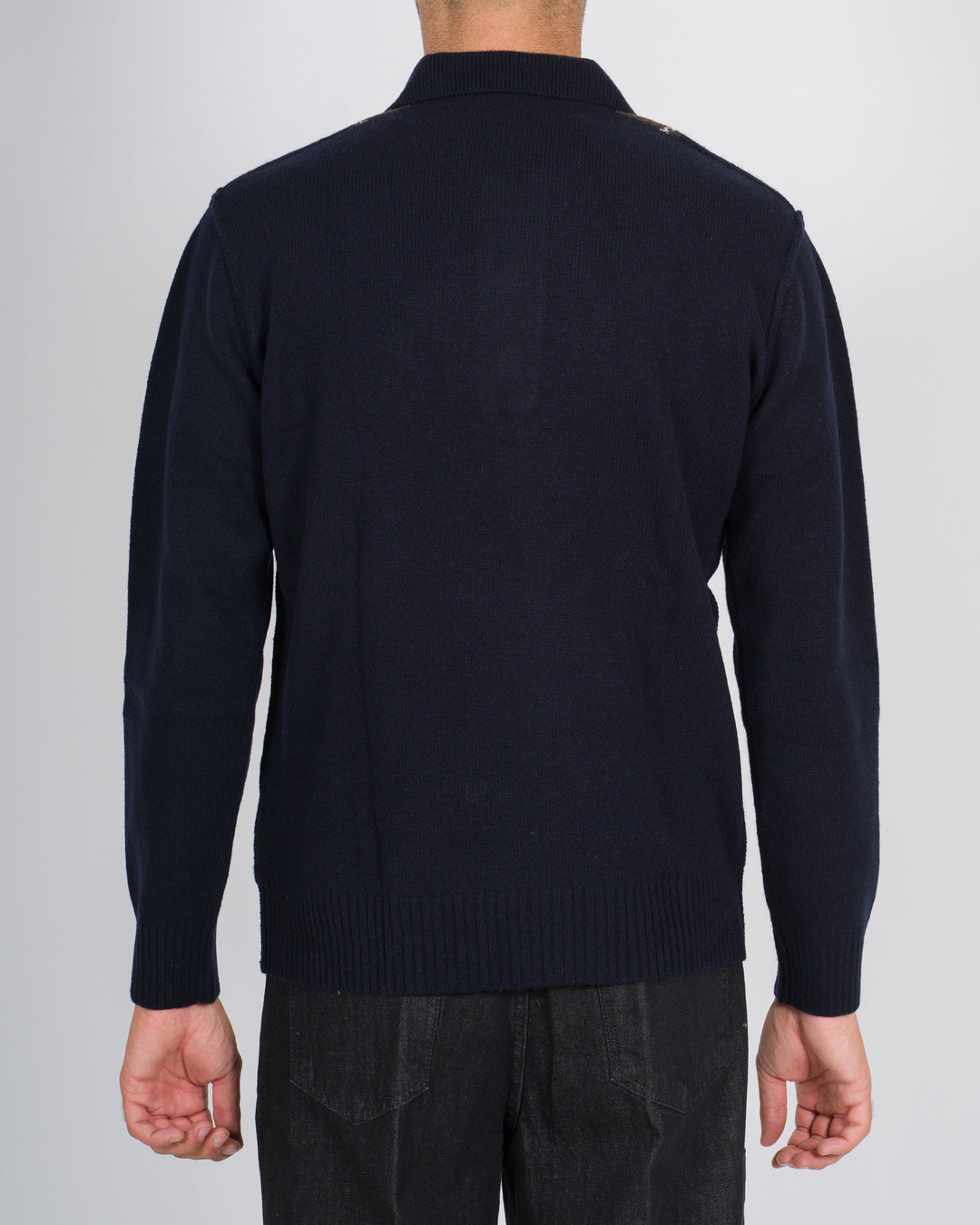 Polo rombi blu 