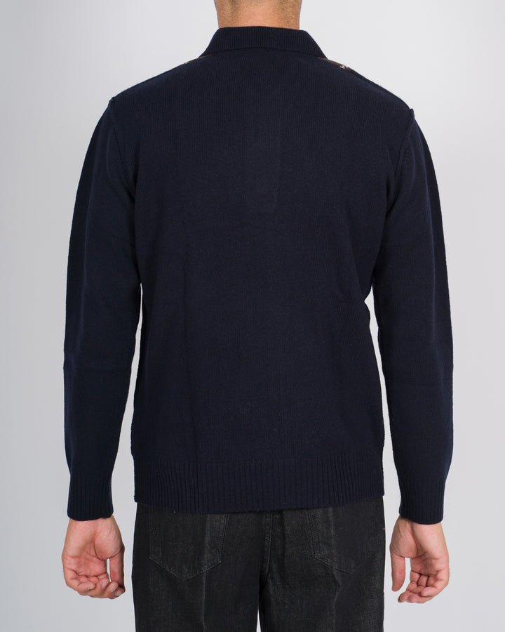 Polo rombi blu 