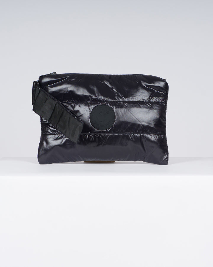 Pouch trapuntata Cocos nera 