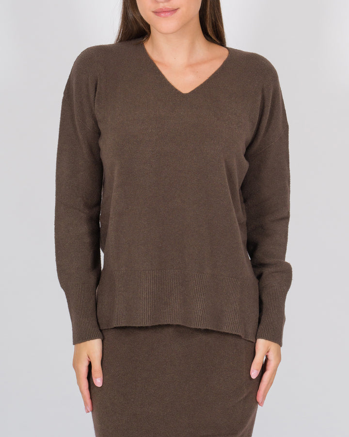 Maglia scollo a V caco 