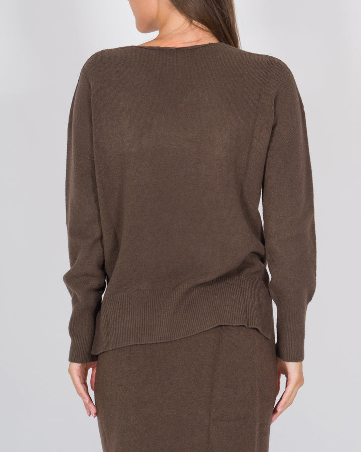 Maglia scollo a V caco 