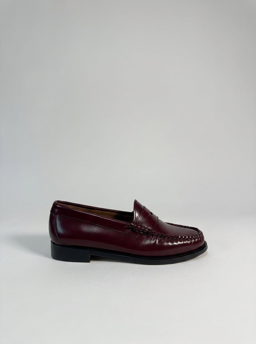 Aven Rift Mocassini in Pelle Bordeaux 