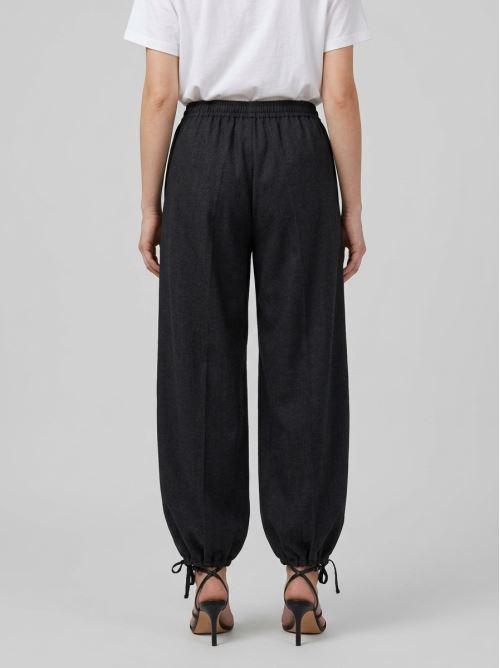 Pantalone balloon grigio 