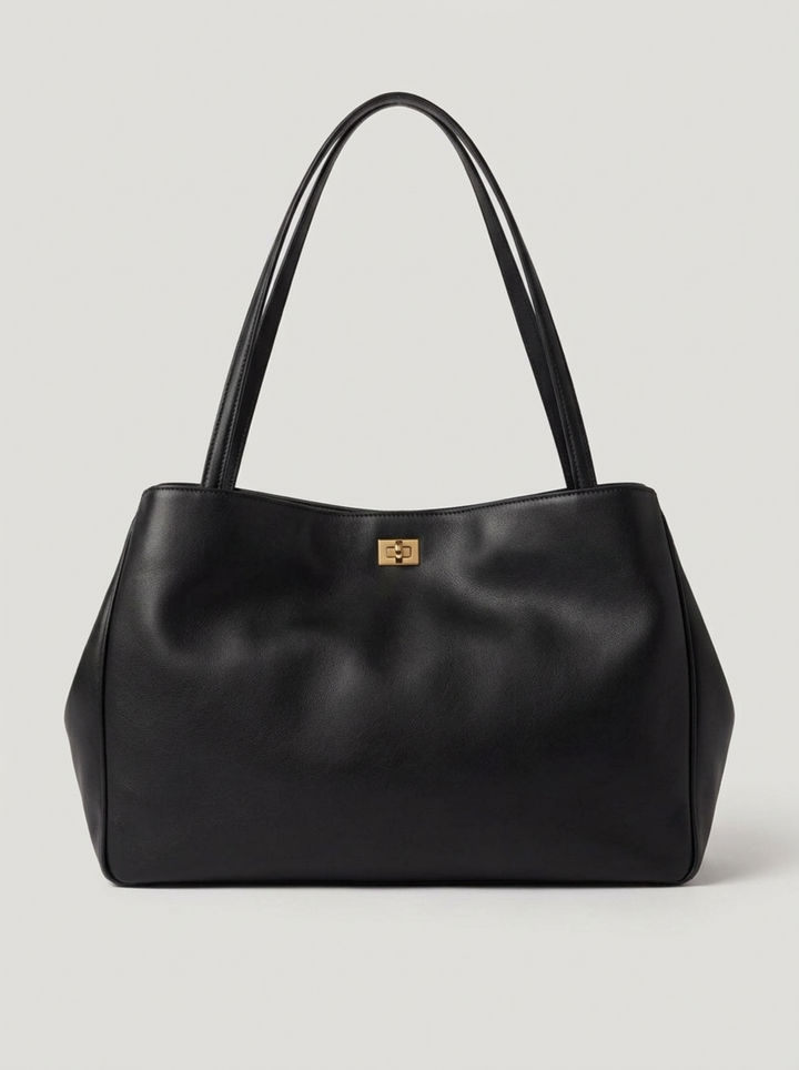 AIsha in pelle nera 