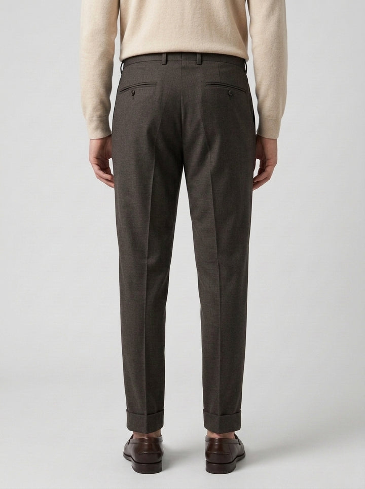 pantalone chiaia con pence moro 