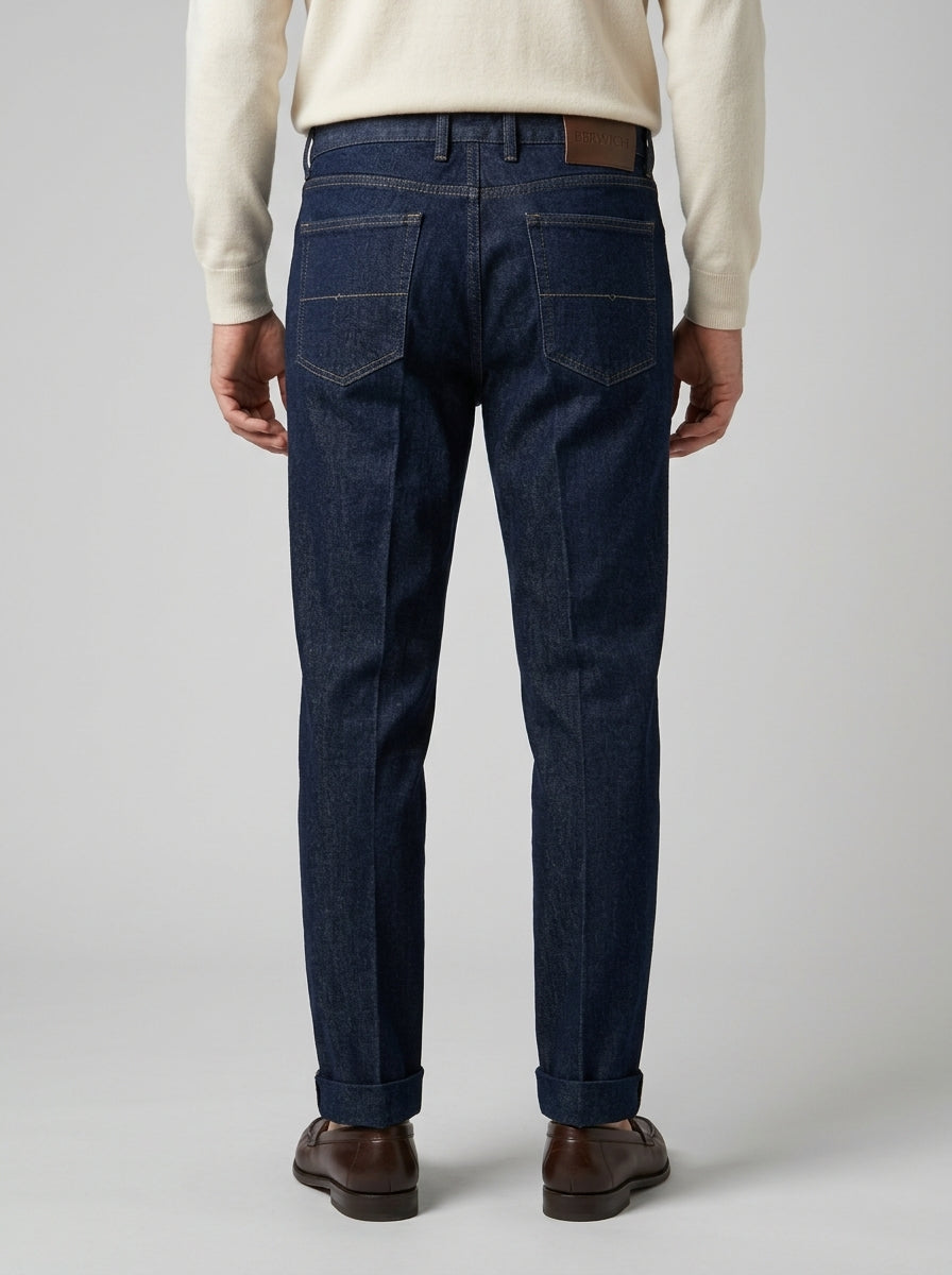 Jeans Chiaia - Lavaggio Zero con Risvolto 