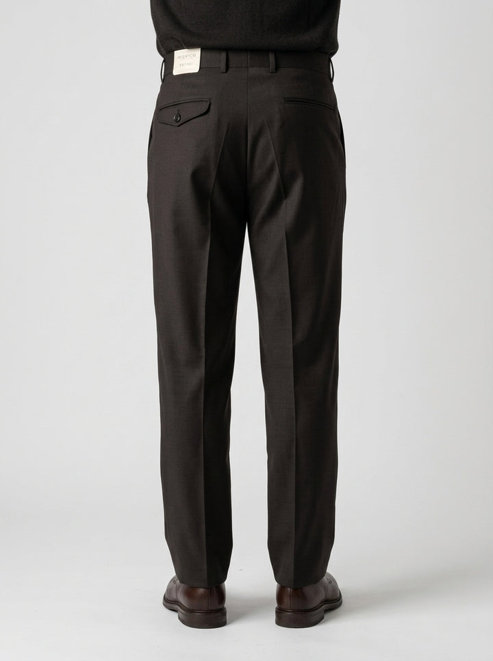 Pantalone lucano kiss con pence  moro 