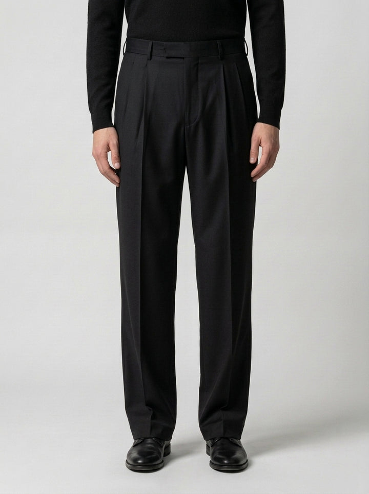 pantalone lucano kiss con pence nero 