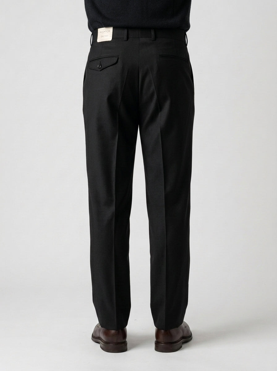 pantalone lucano kiss con pence nero 