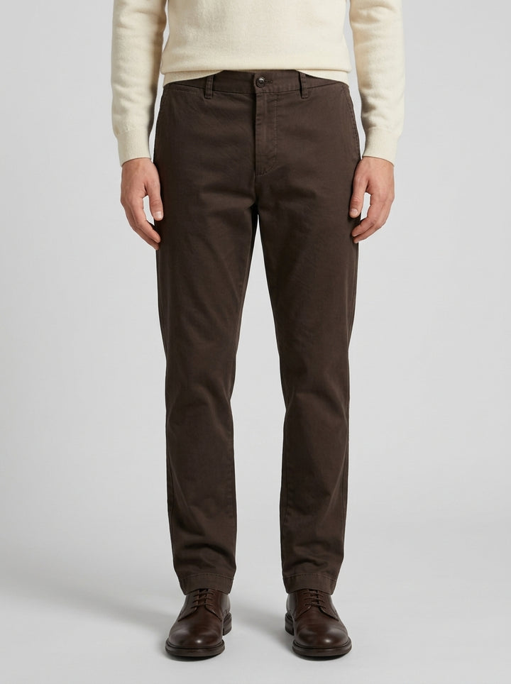 pantalone morello elax cotone moro 