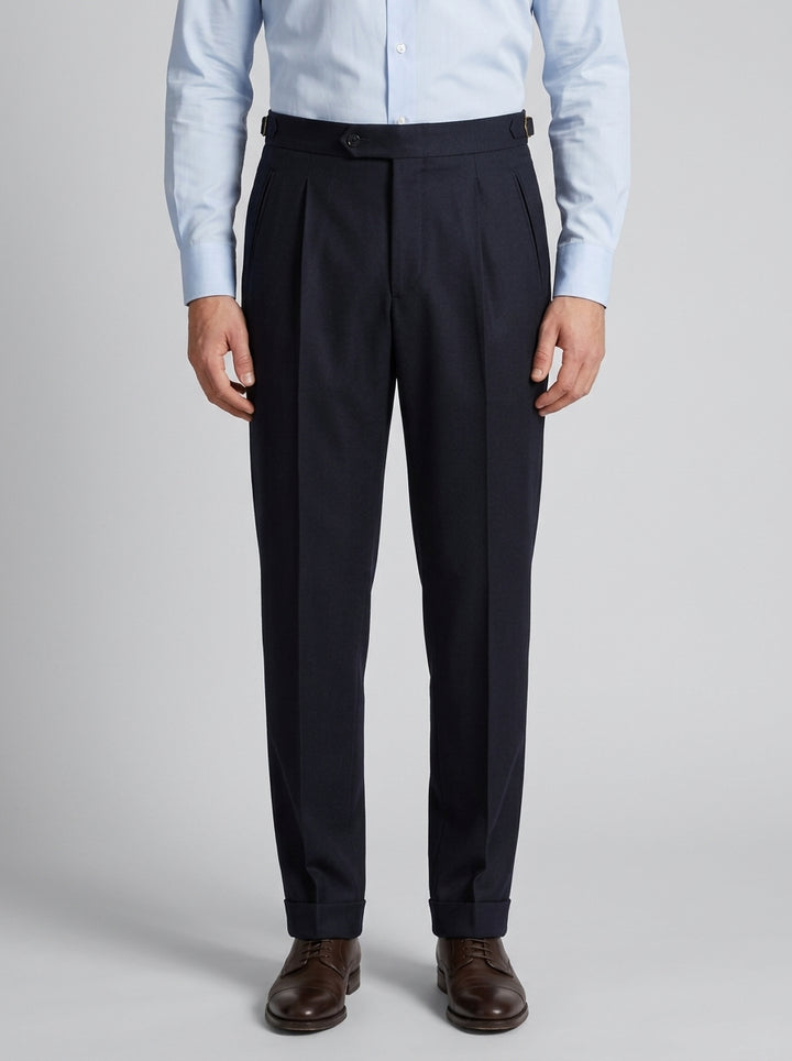 pantalone retro long reda blu 