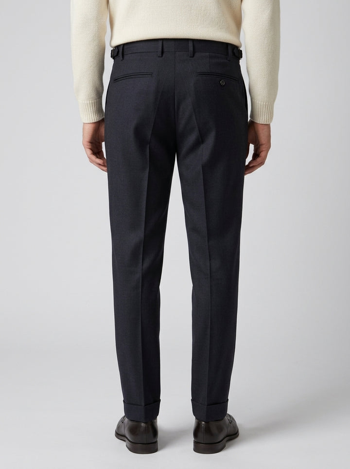 pantalone retro long reda blu 