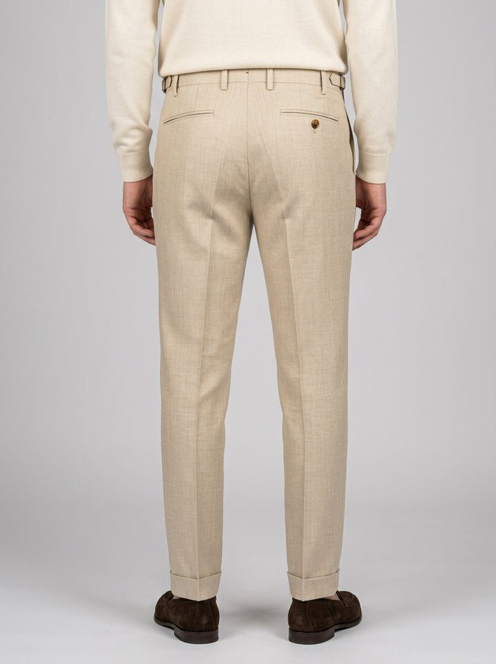 pantalone retro vitale barberis beige 