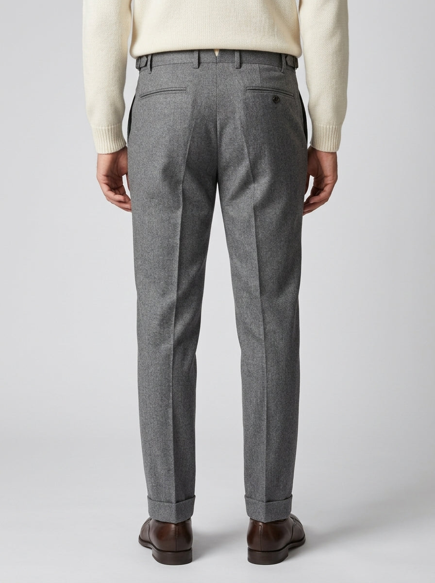 pantalone retro vitale barberis grigio 