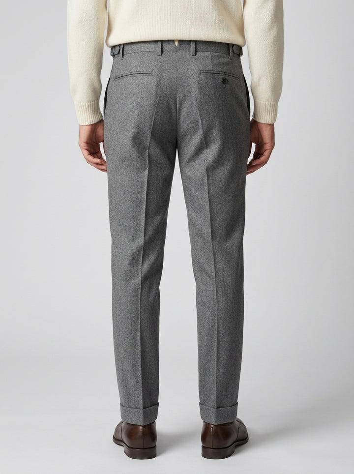 pantalone retro vitale barberis grigio 