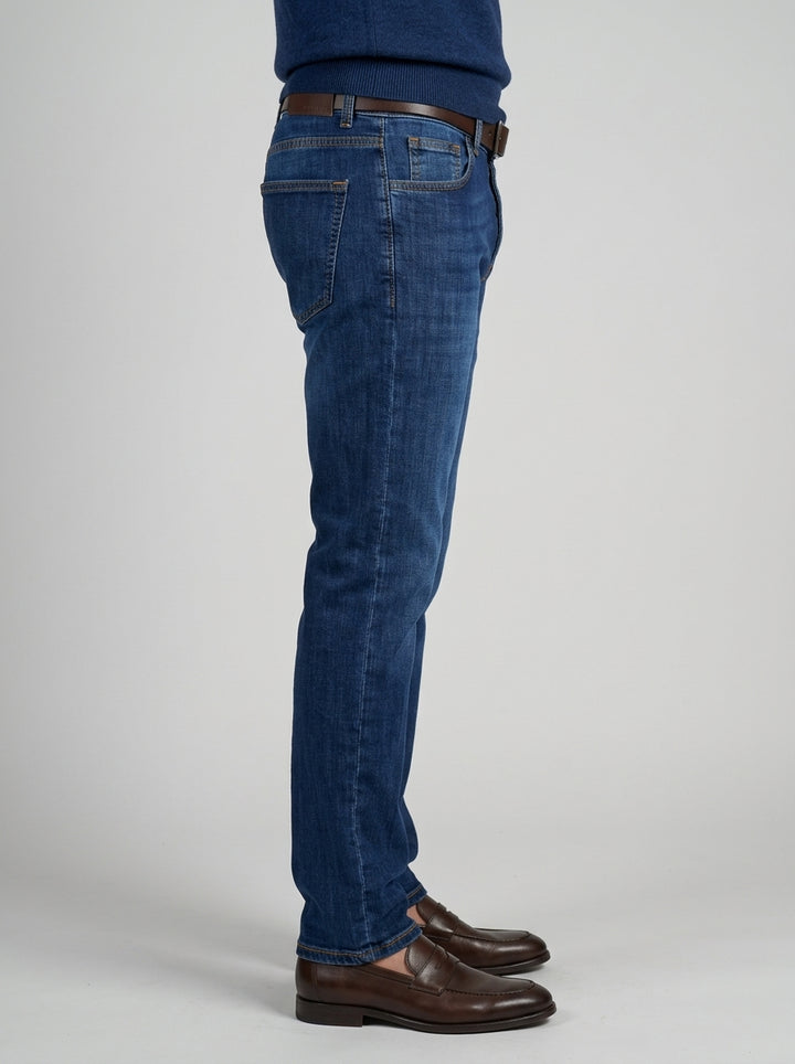 Jeans Uomo Gifu Denim Chiaro 