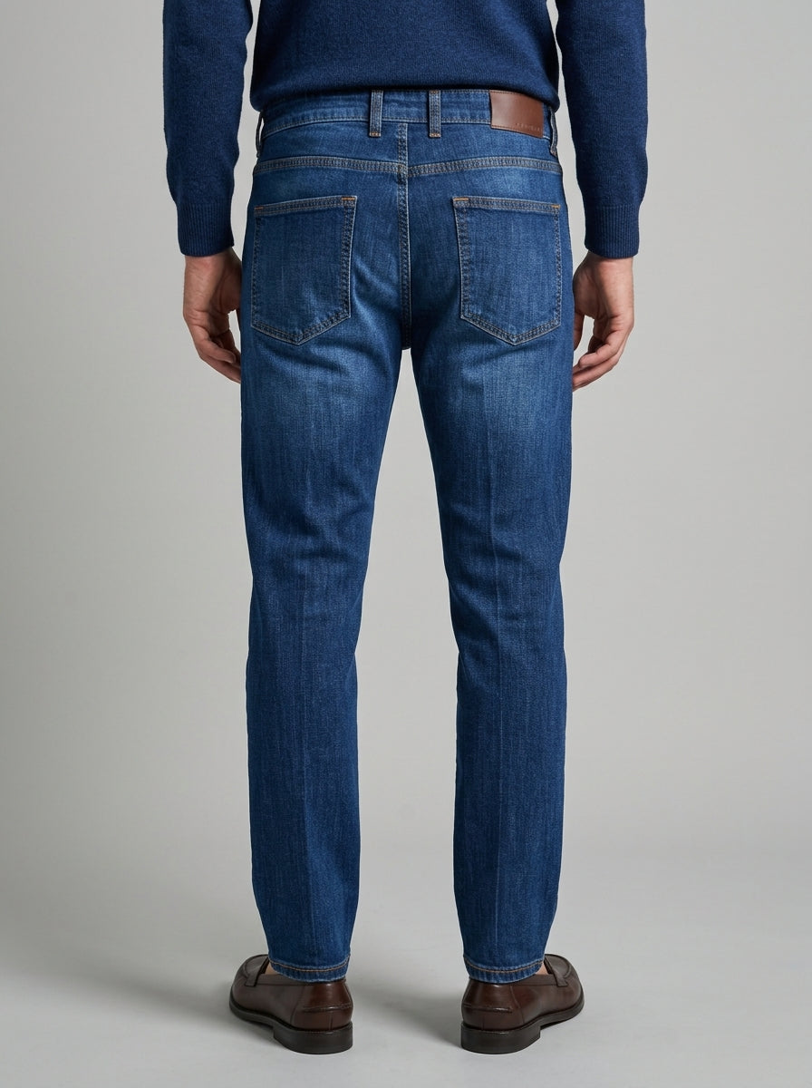 Jeans Uomo Gifu Denim Chiaro 