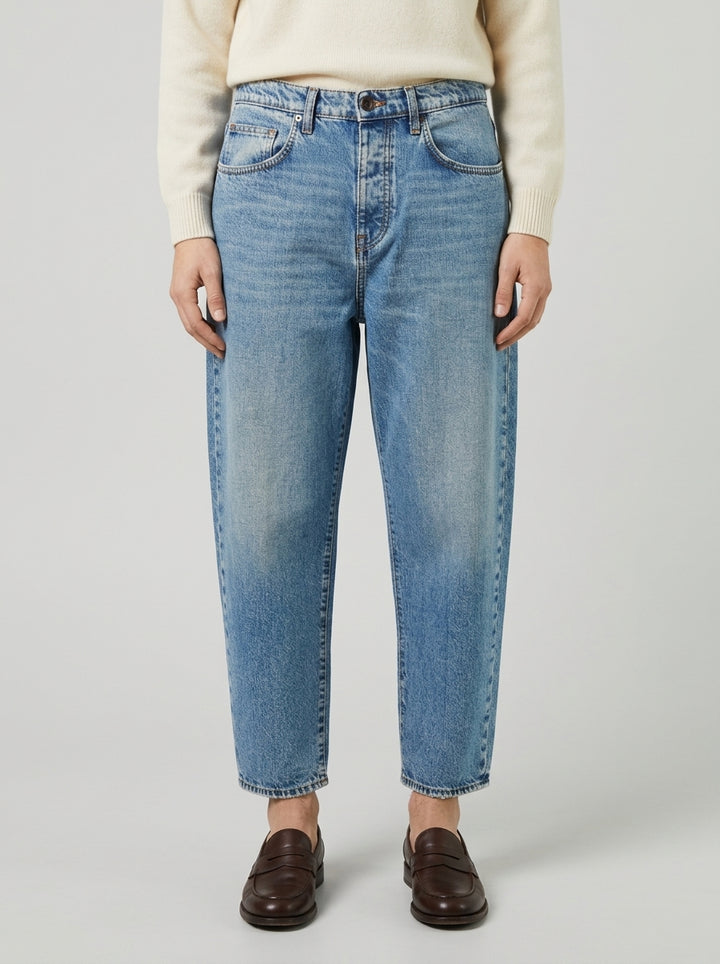 jeans osaka lavaggio chiaro con sabbiatura 
