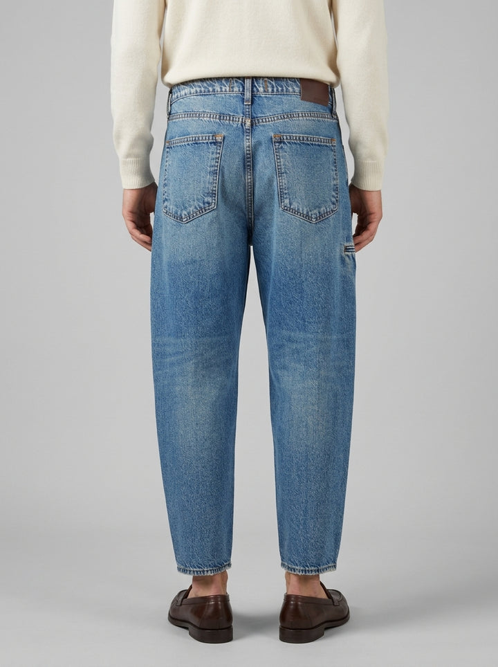 jeans osaka lavaggio chiaro con sabbiatura 