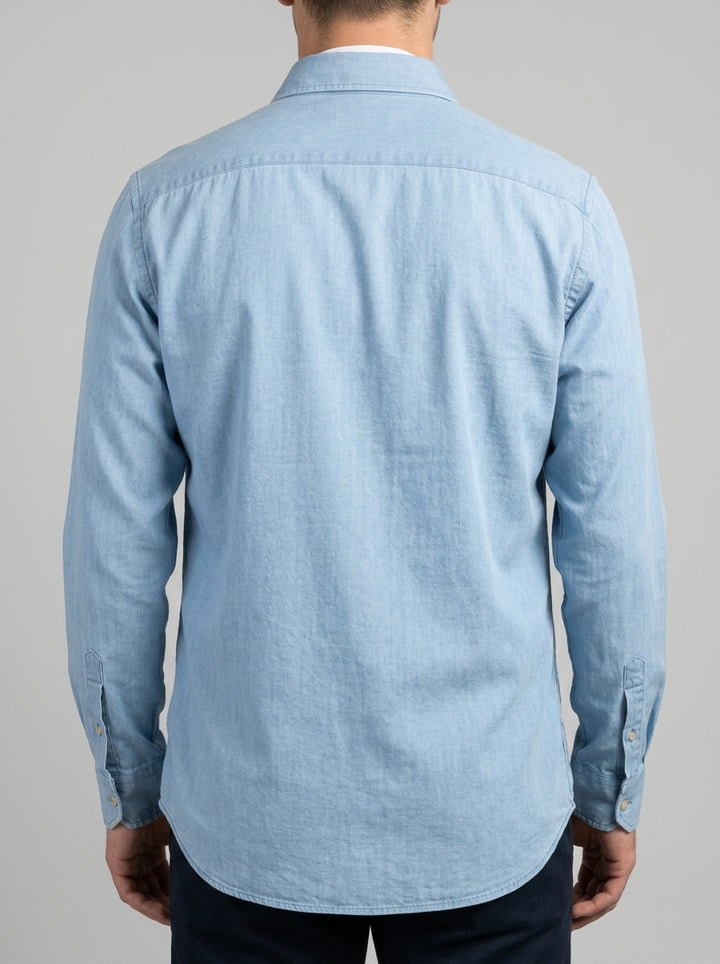 Camicia Uomo in Chambray di Jeans 