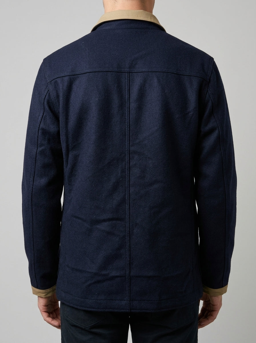 Giacca Fireman  Lana Blu 4 Ganci 