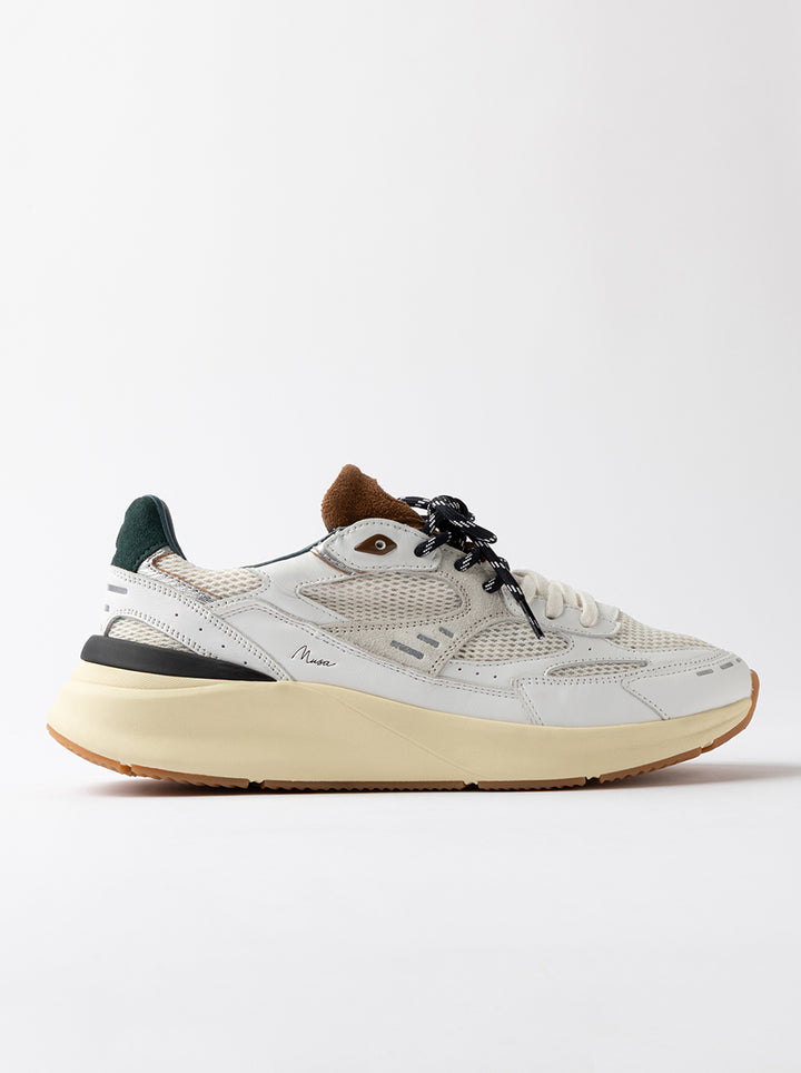 MUSA HF WHITE-GREEN 