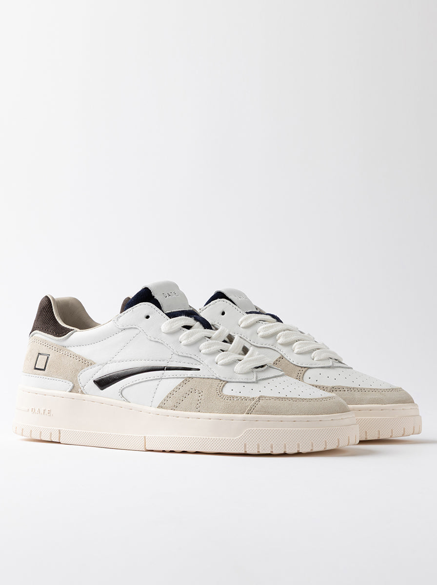 TORNEO PURE CALF WHITE-BROWN 