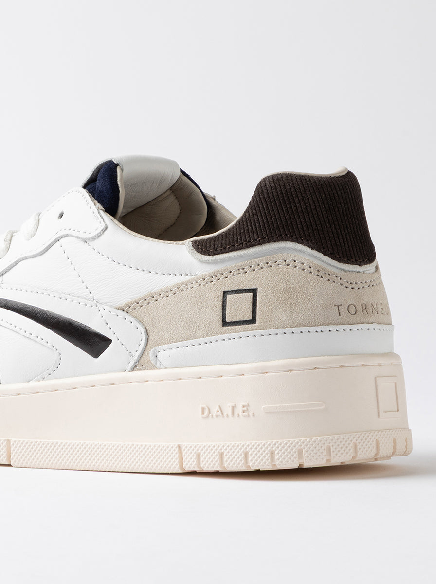 TORNEO PURE CALF WHITE-BROWN 
