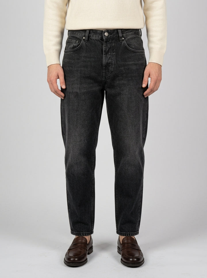 Jeans Seoul in Bull Denim Nero 