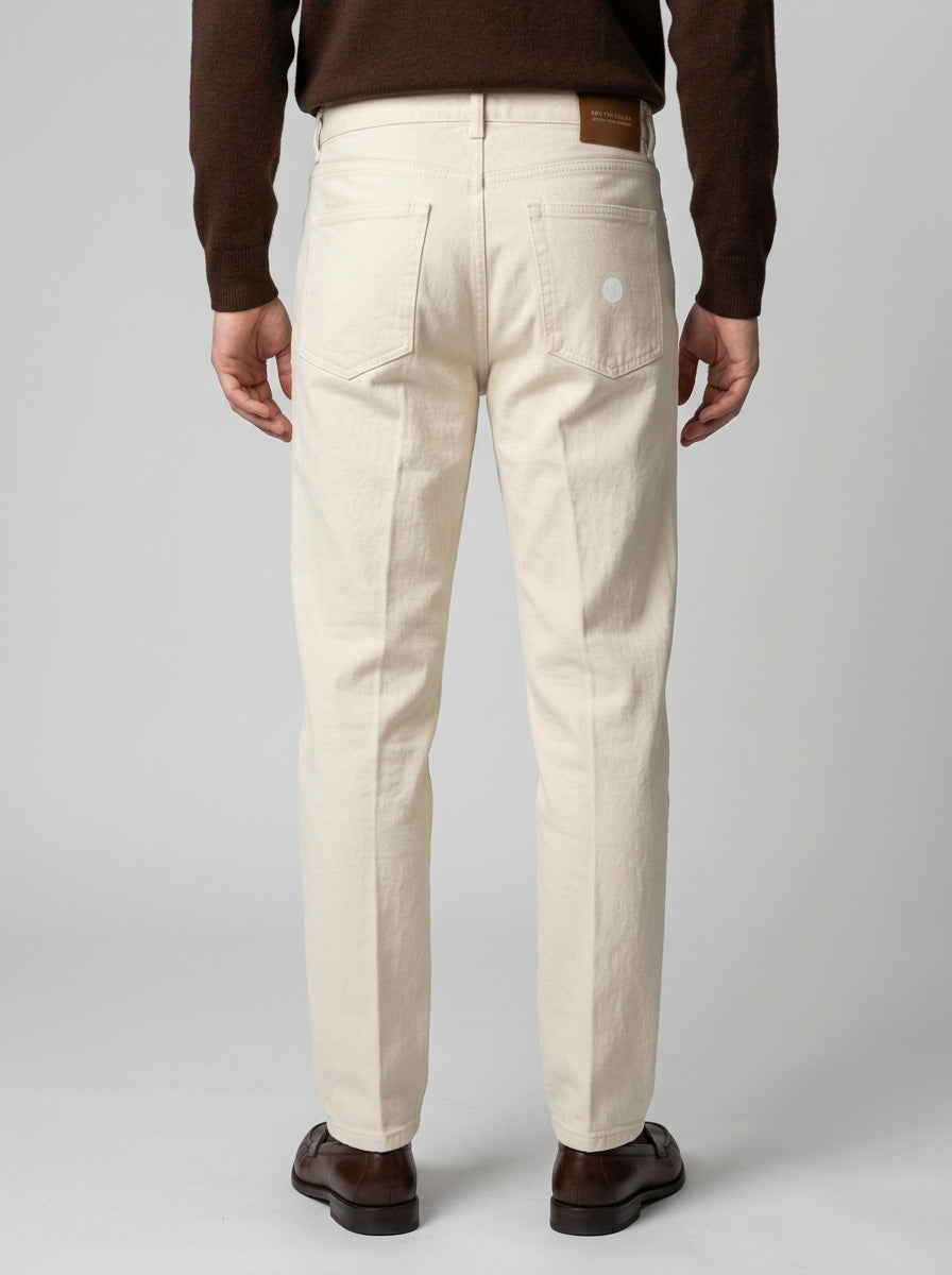 Jeans Seoul Denim Panna 