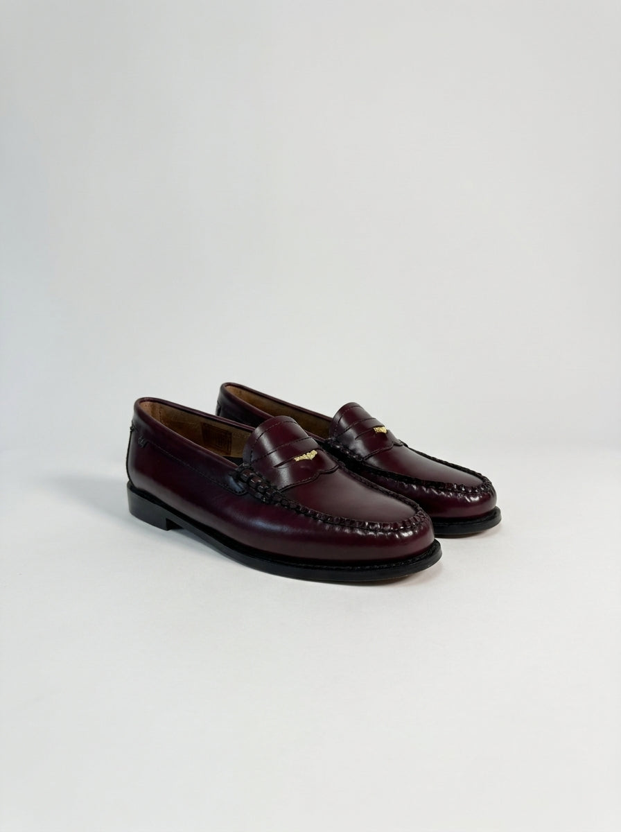 Weejuns Anniversary Penny Mocassini<BR/>Pelle color vino 