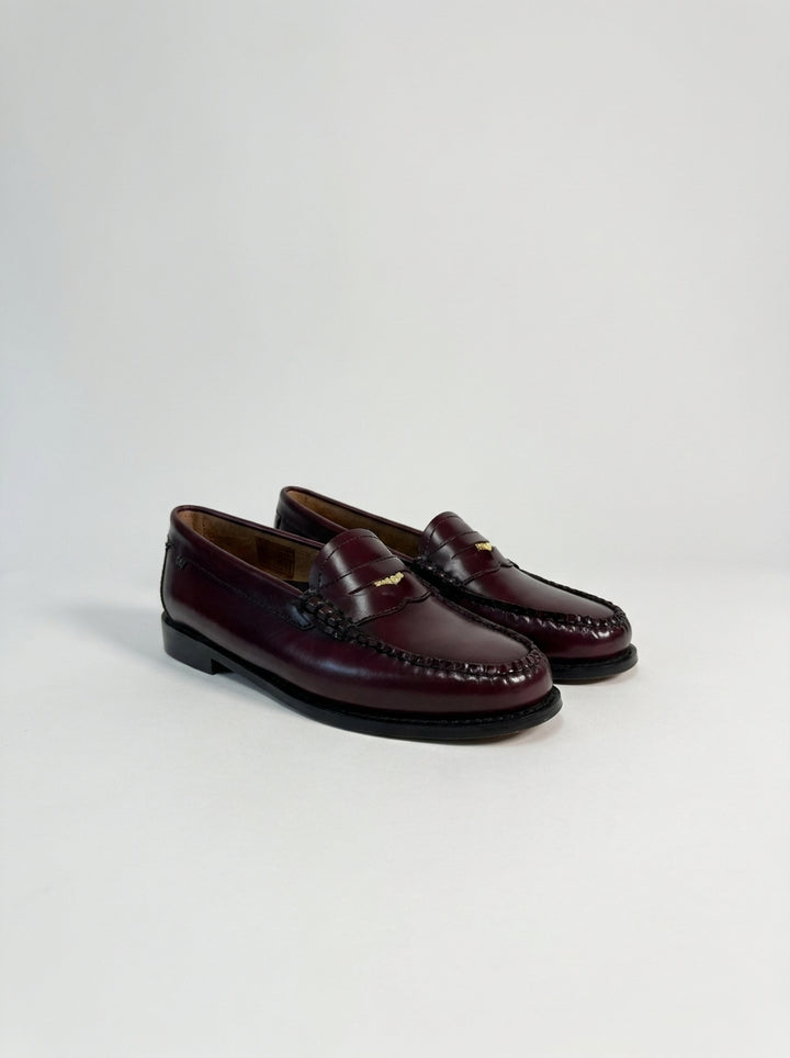Weejuns Anniversary Penny Mocassini<BR/>Pelle color vino 